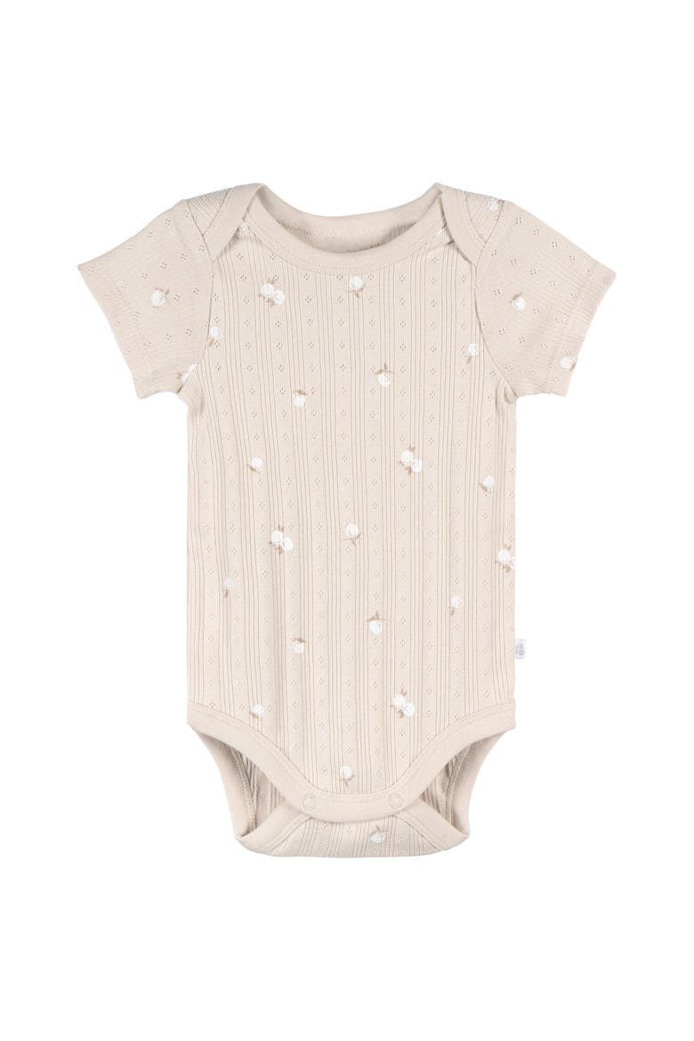 Assorted 3-pack Bodysuits (baby), Alternate, color, Nature Tan