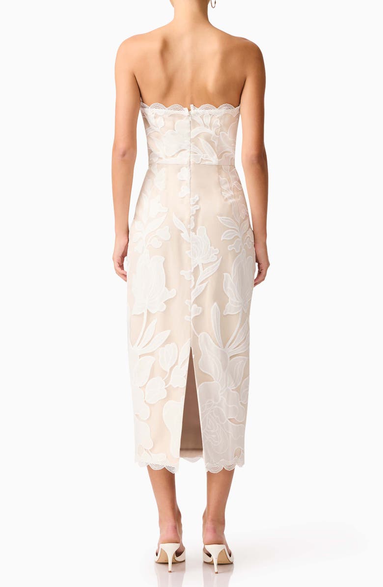 Flor Strapless Cocktail Dress