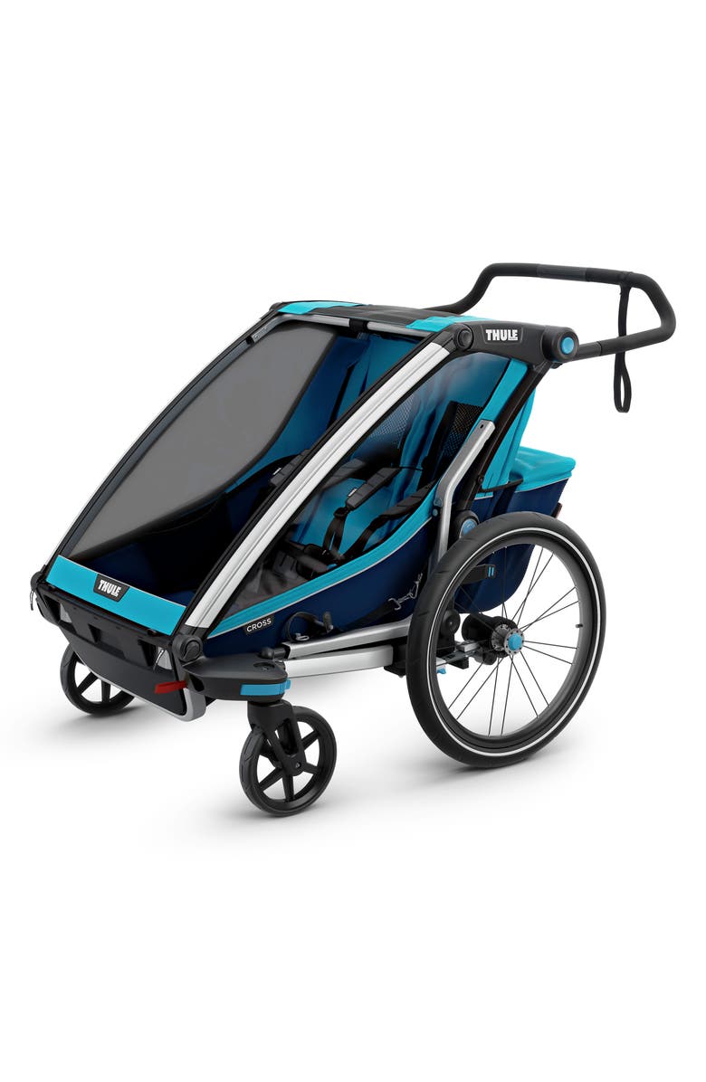 Thule Chariot Cross 2 Multisport Double Cycle Trailer/Stroller, Alternate, color, 