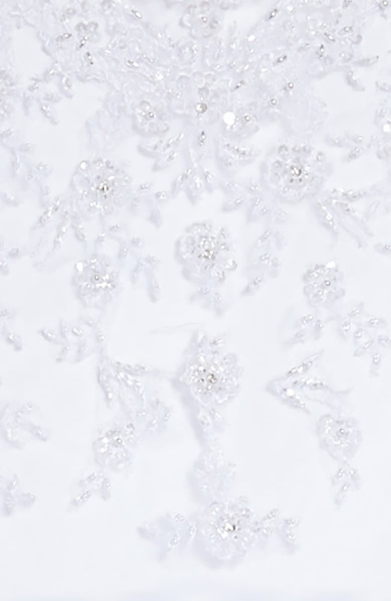 Joan Calabrese for Mon Cheri Beaded Satin & Tulle First Communion Dress, Alternate, color, 