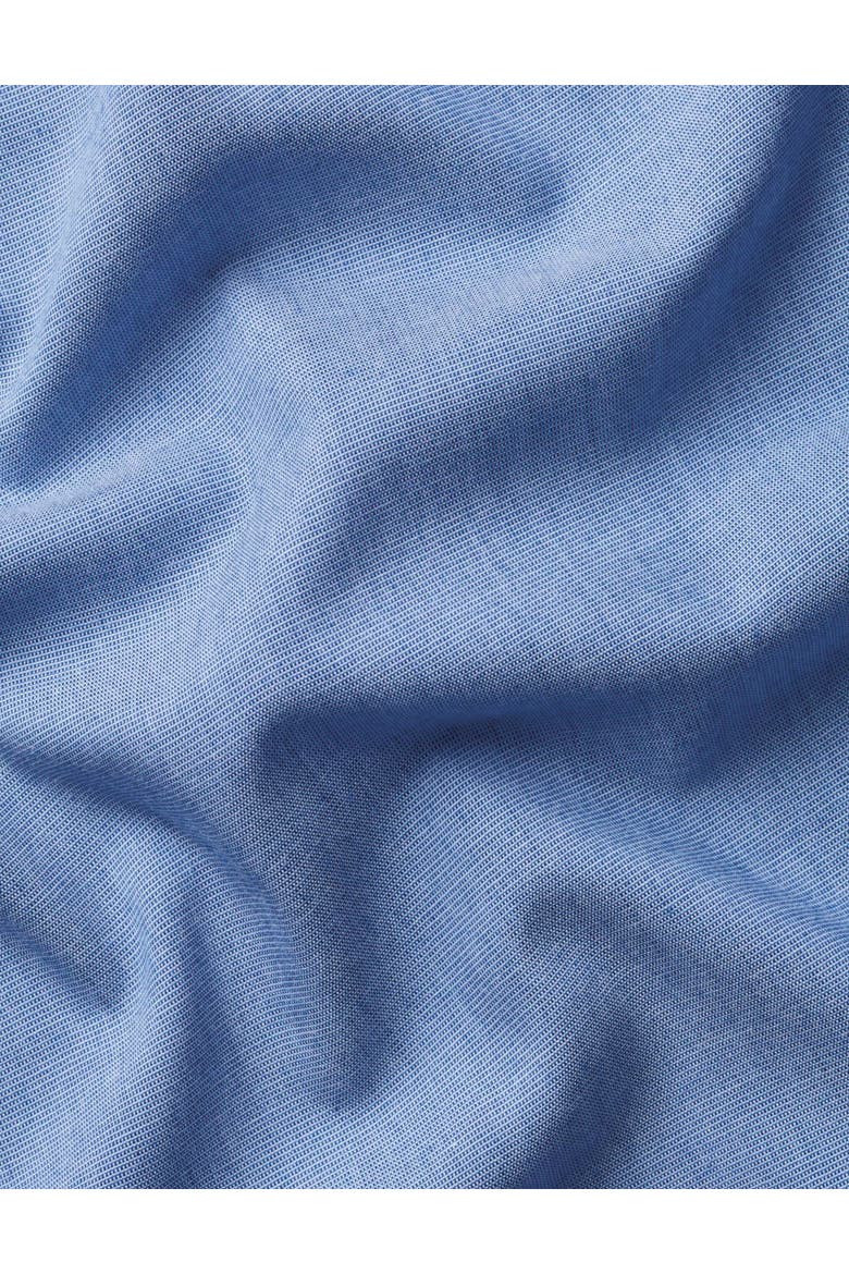 Non-Iron Cutaway Collar Poplin Shirt, Alternate, color, Mid Blue