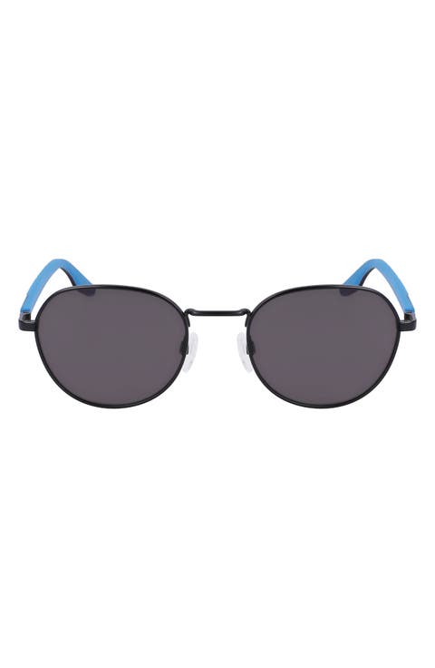 North End 51mm Round Sunglasses