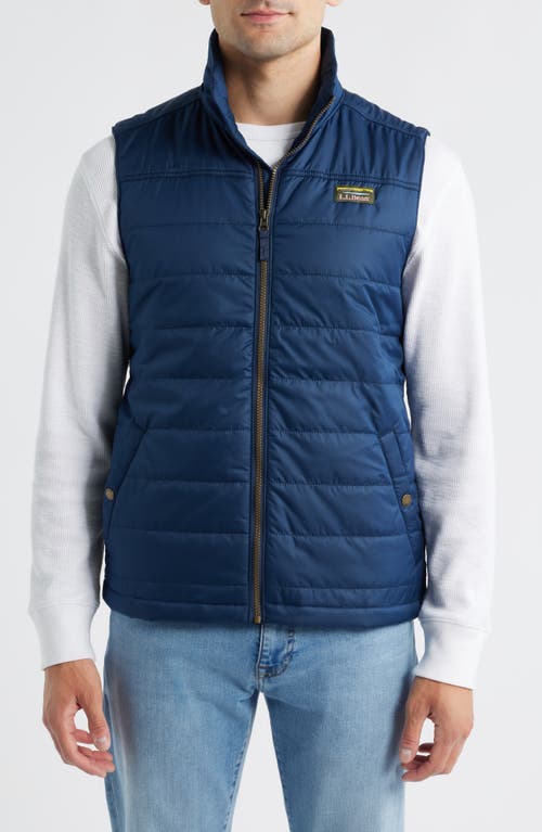 L.l.bean Mountain Classic Weather Resistant Puffer Vest In Blue