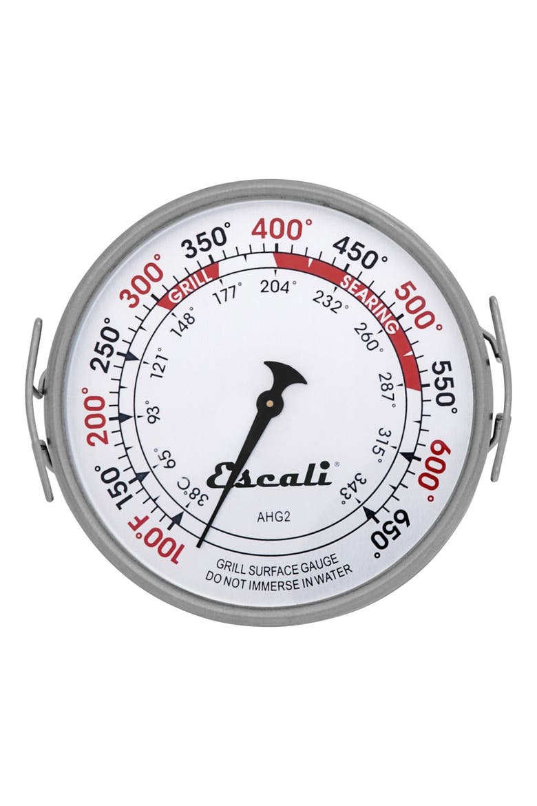 Extra Large Grill Surface Thermometer, Alternate, color, Metallic Silver