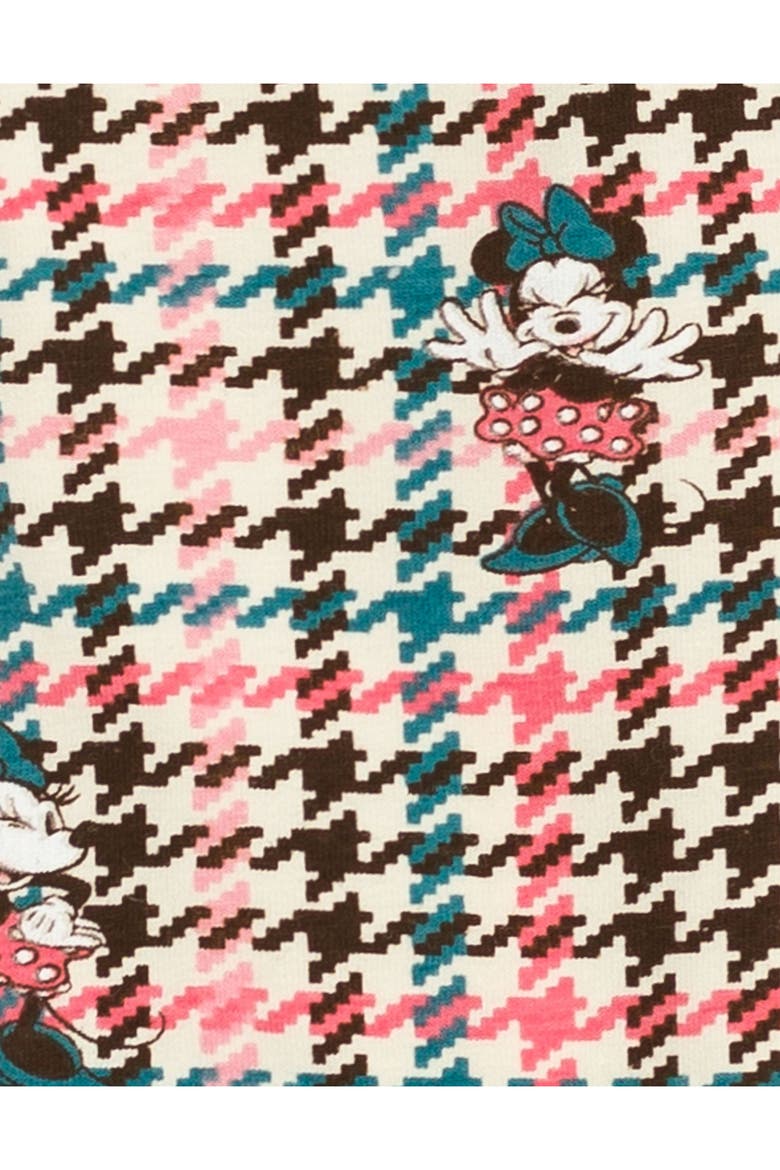 Minnie Mouse Glitter 2-Piece Tee and Leggings Set, Alternate, color, Pink Houndstooth