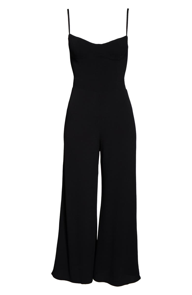 Reformation Gilda Crop Wide Leg Jumpsuit, Alternate, color, 