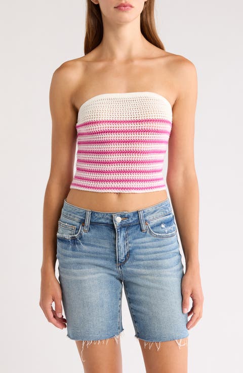Great Open Stitch Tube Top