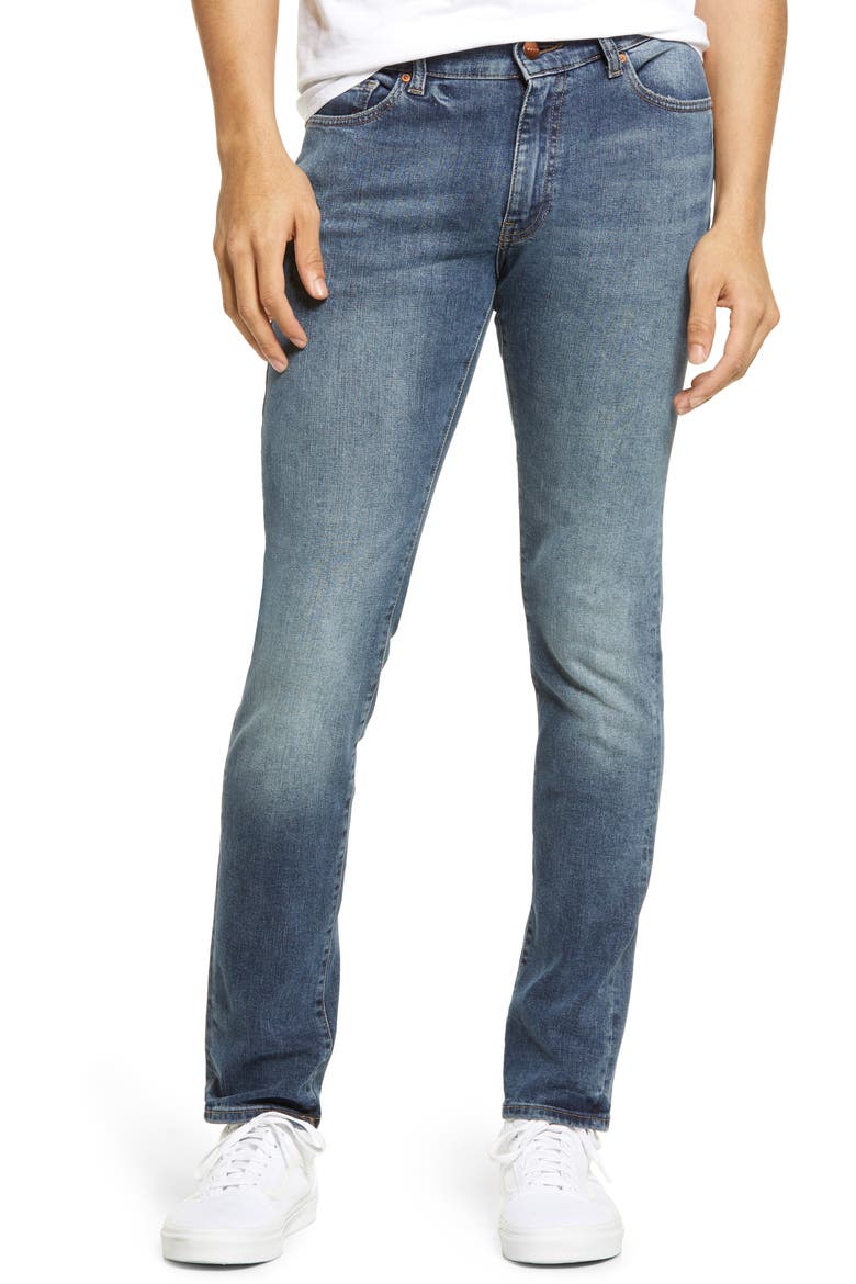HND Slim Fit Skinny Jeans, Main, color, MISSION