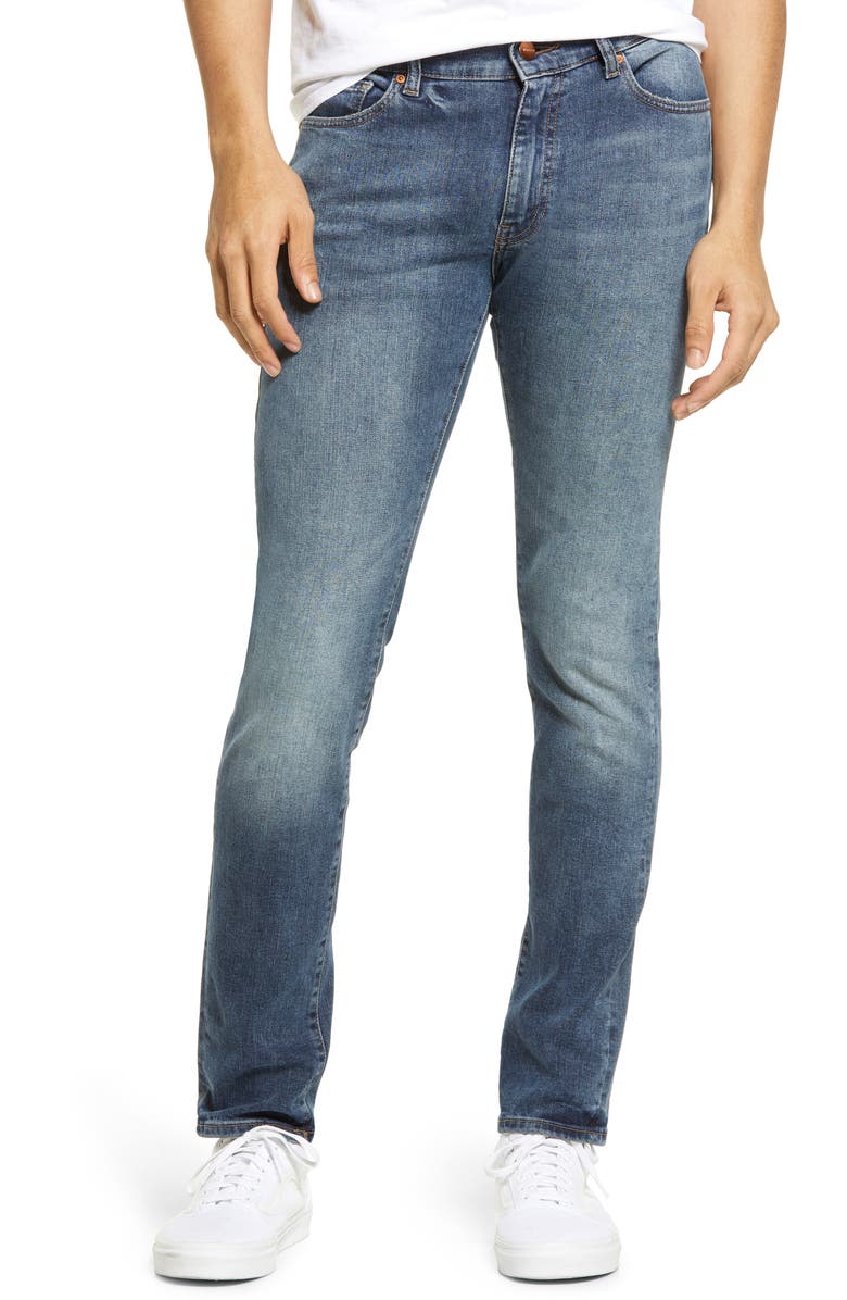 WARP+WEFT HND Slim Fit Skinny Jeans, Main, color, 