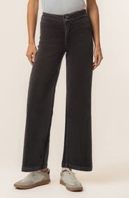 KUT from the Kloth Meg Welt Pocket Wide Leg Corduroy Pants