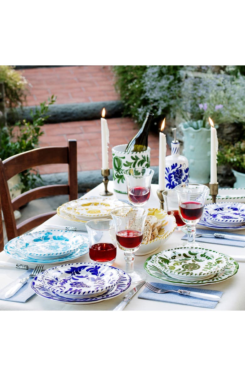 VIETRI Arezzo Cobalt Dinner Plate, Alternate, color, Blue