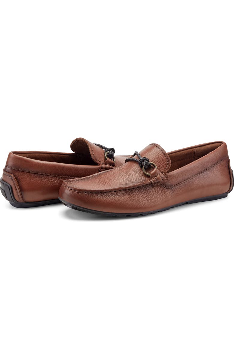 Kenneth Cole New York Dominic Bit Loafer, Alternate, color, Medium Brown