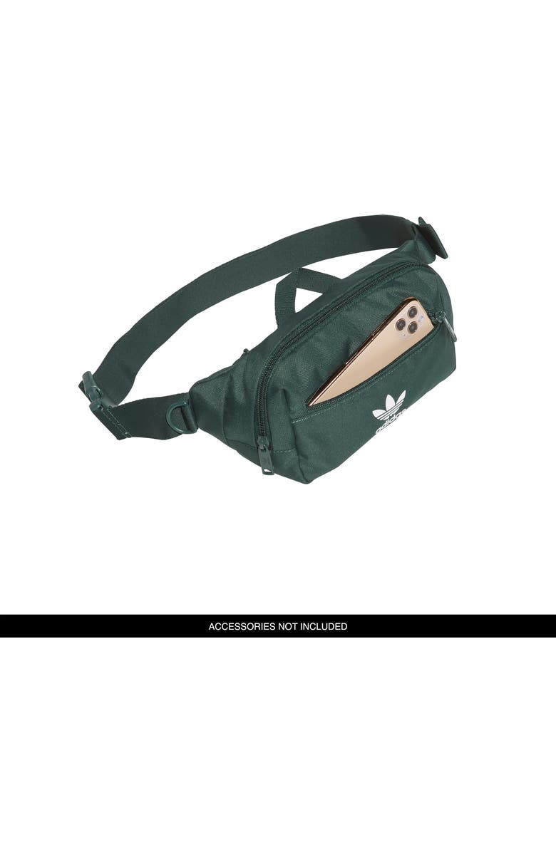 adidas Originals For All Belt Bag, Alternate, color, Mineral Green
