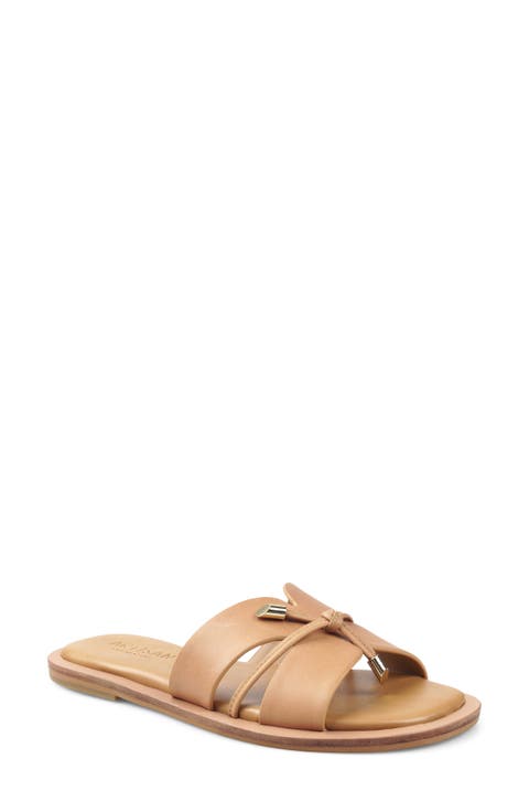 Beck Leather Slide Sandal