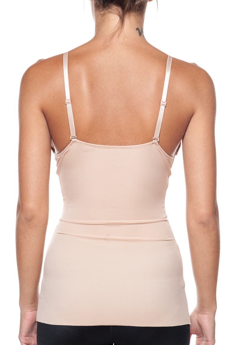 Lace Cup Smooth Shaper Camisole, Alternate, color, NUDE