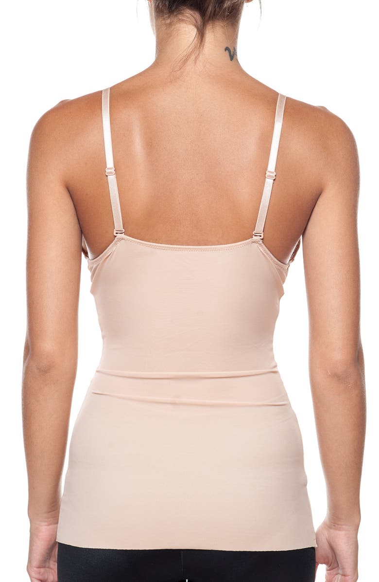 BODY BEAUTIFUL Lace Cup Smooth Shaper Camisole, Alternate, color, 