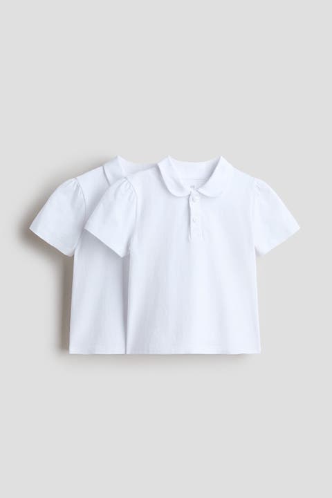 2-pack School Polo Shirts