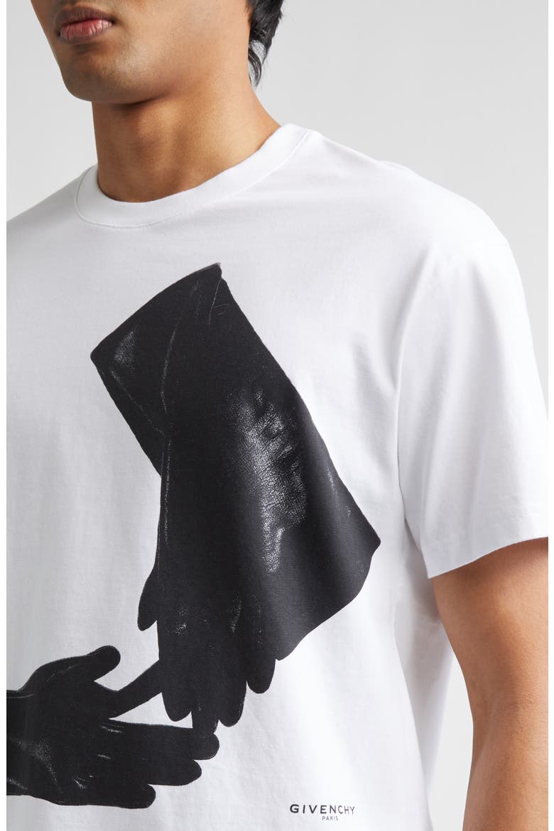 Regular Fit Gloves Trompe l'Oeil Print T-Shirt (Men) | Nordstrom