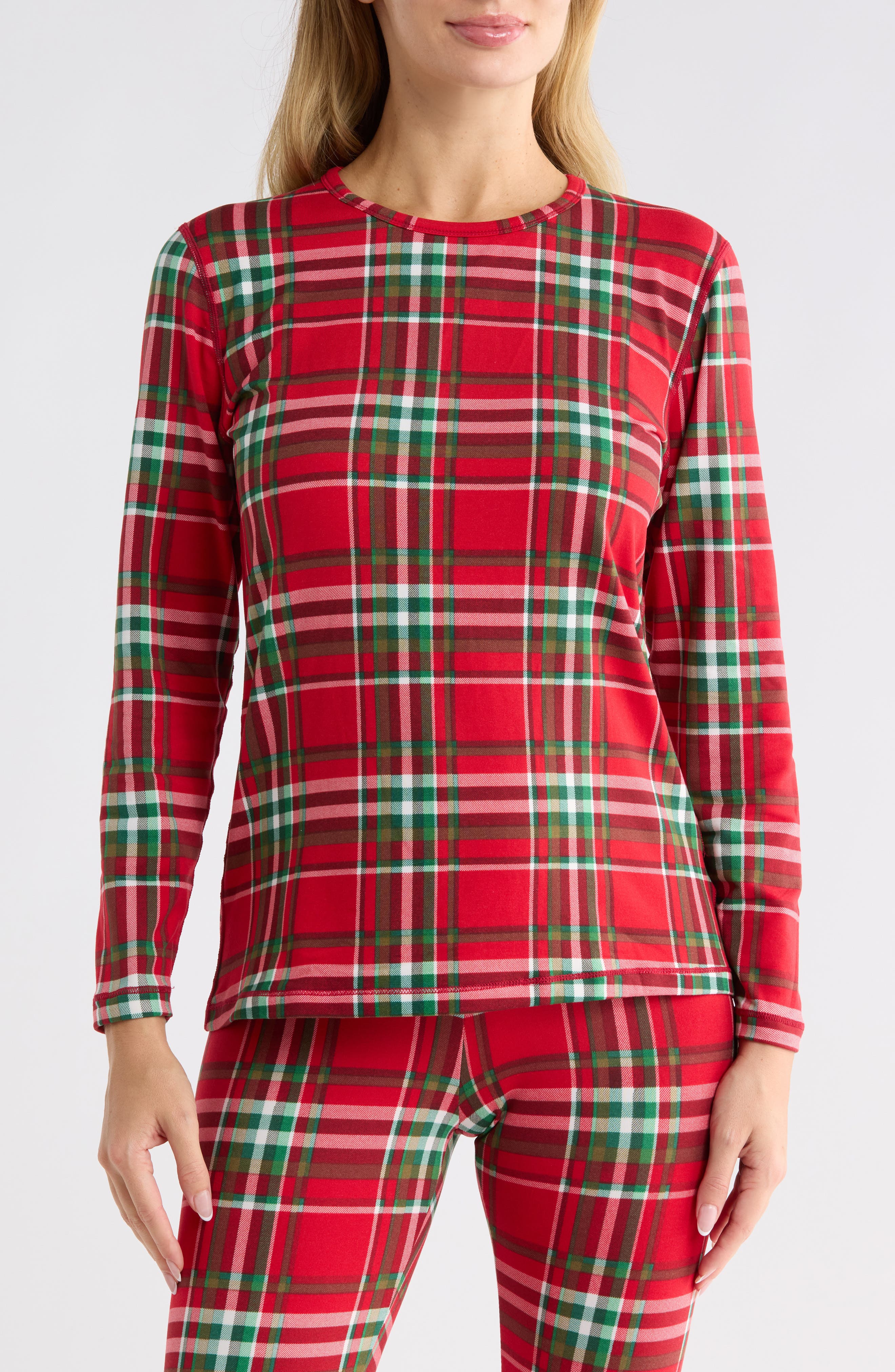 COMPASS RED EMERALD PLAID