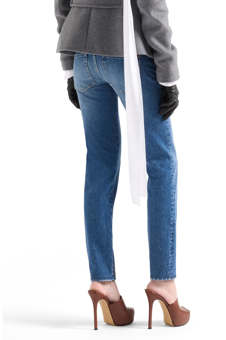Y2K Low Rise Ankle Skinny Jeans, Alternate, color, MIDTOWN