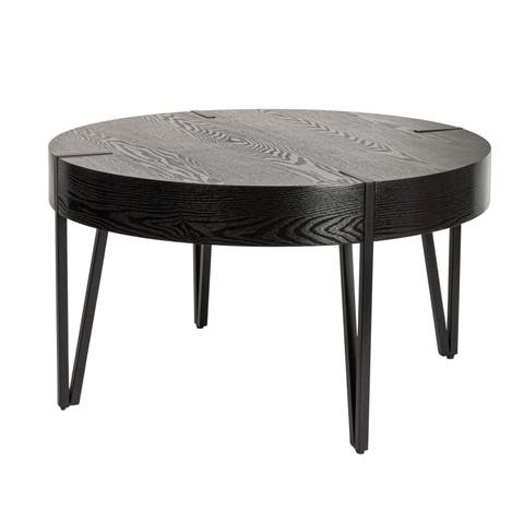Astoria Round Coffee Table with Hairpin Legs