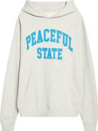 Museum of Peace & Quiet Peaceful Cotton Fleece Hoodie