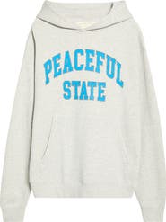 Museum of Peace & Quiet Peaceful Cotton Fleece Hoodie