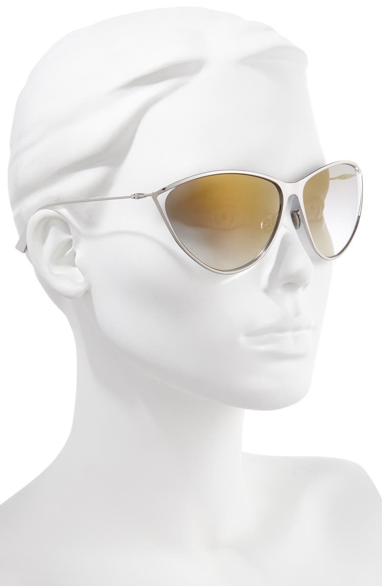 DIOR Newmotards 65mm Oversize Cat Eye Sunglasses, Alternate, color,