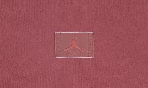 Jordan Mj Flight Big Kids' Fleece Pullover Hoodie In Canyon Rust