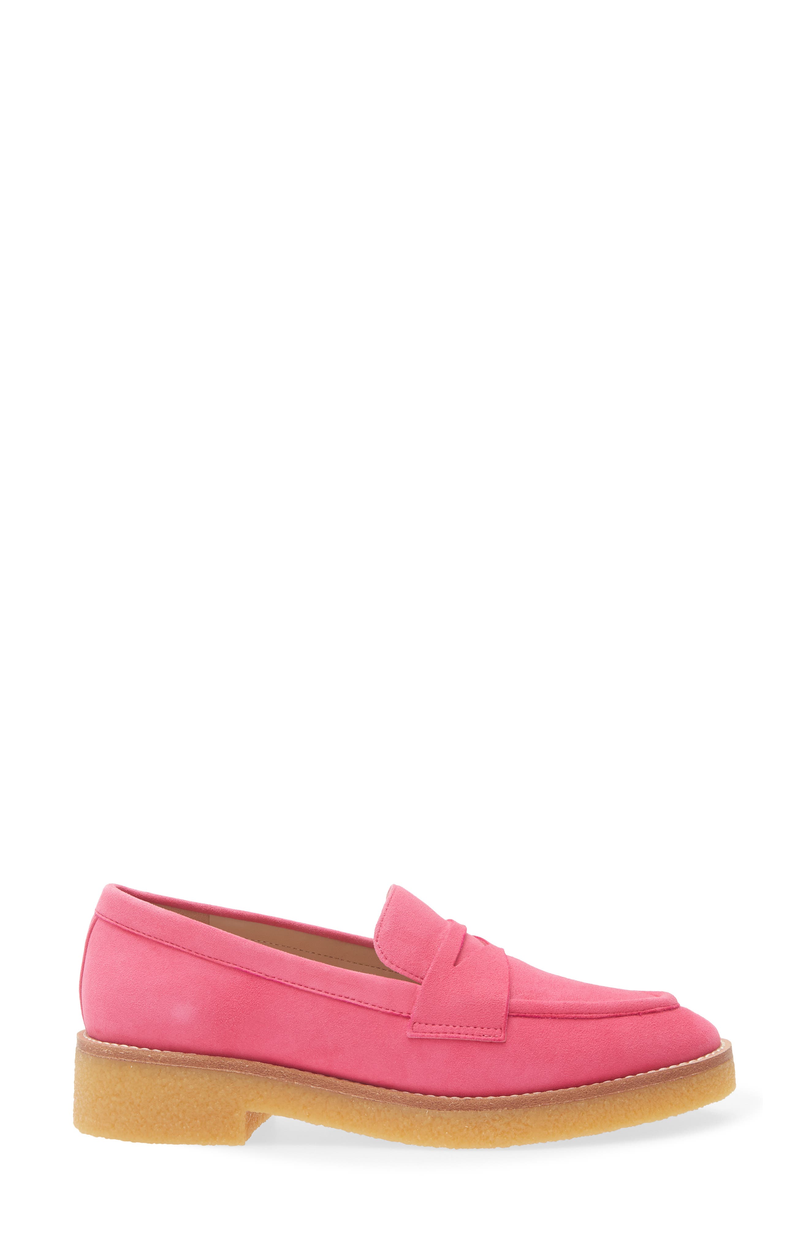 Kingston Penny Loafer, Alternate, color, PEONIA