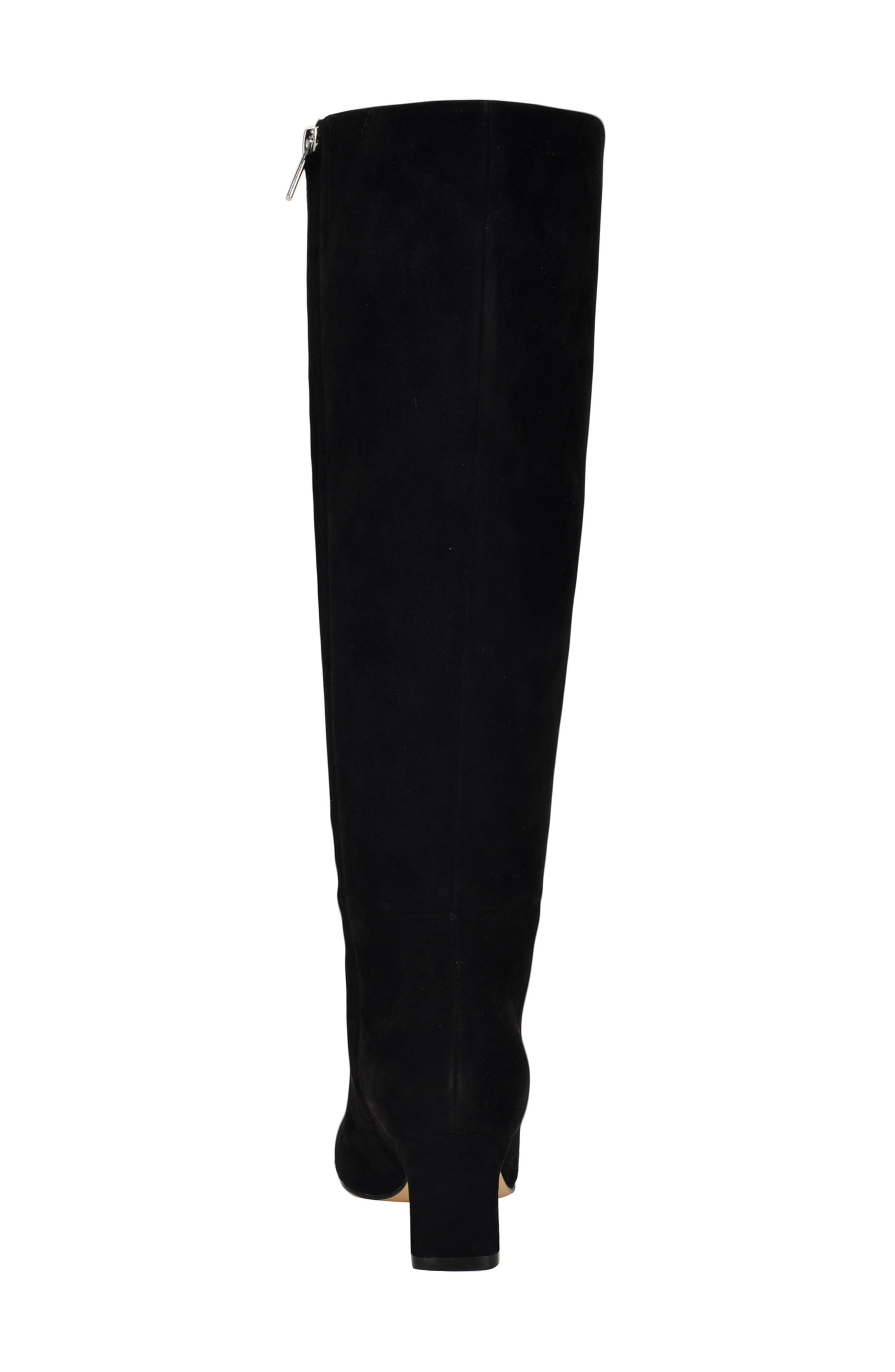 Calvin Klein Caterine Knee High Boot, Alternate, color, Black Suede