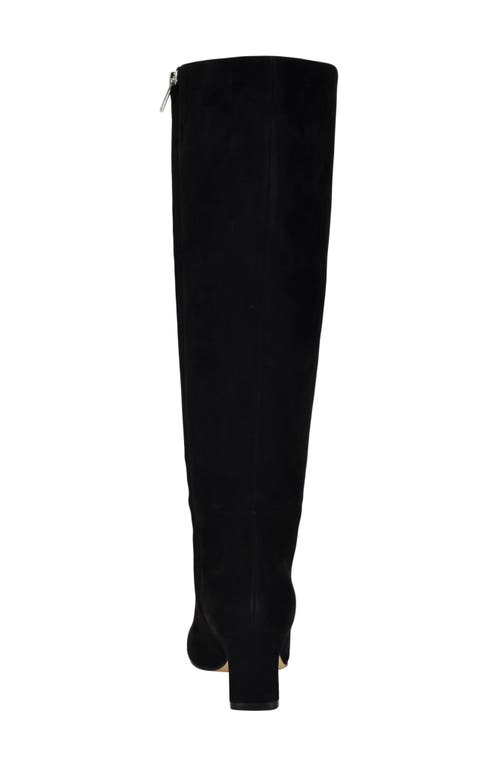 Calvin Klein Caterine Knee High Boot In Black