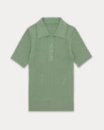 Fortela Camille Terry Polo Shirt