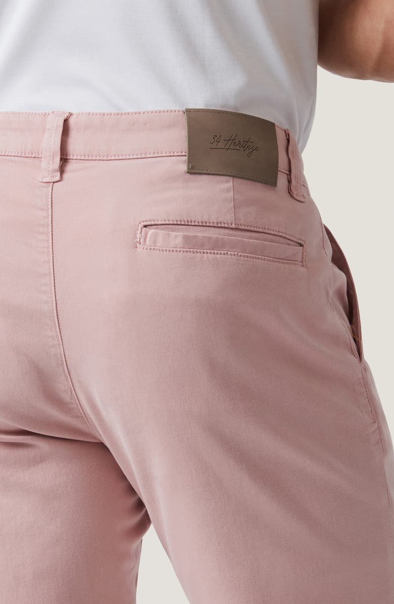 34 Heritage Courage Twill Shorts, Alternate, color, Pink Twill