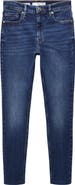 MANGO Crop Skinny Jeans
