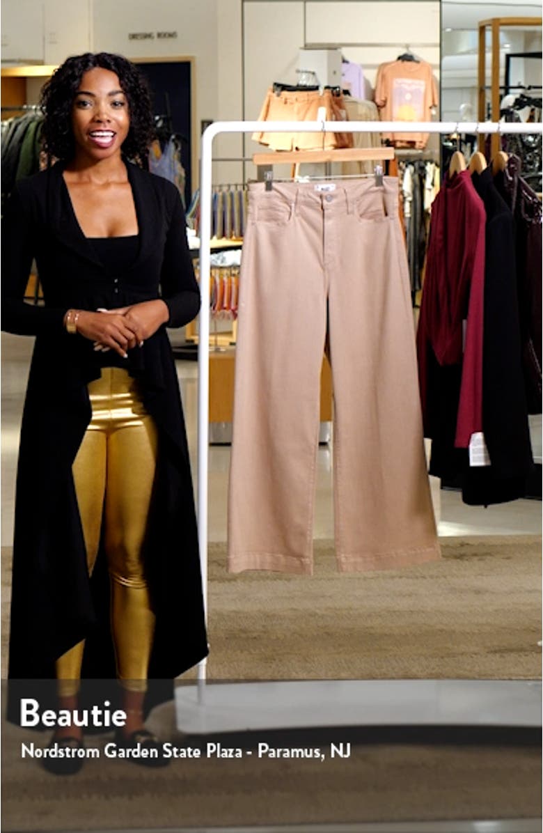 Anessa High Waist Ankle Wide Leg Jeans, sales video thumbnail