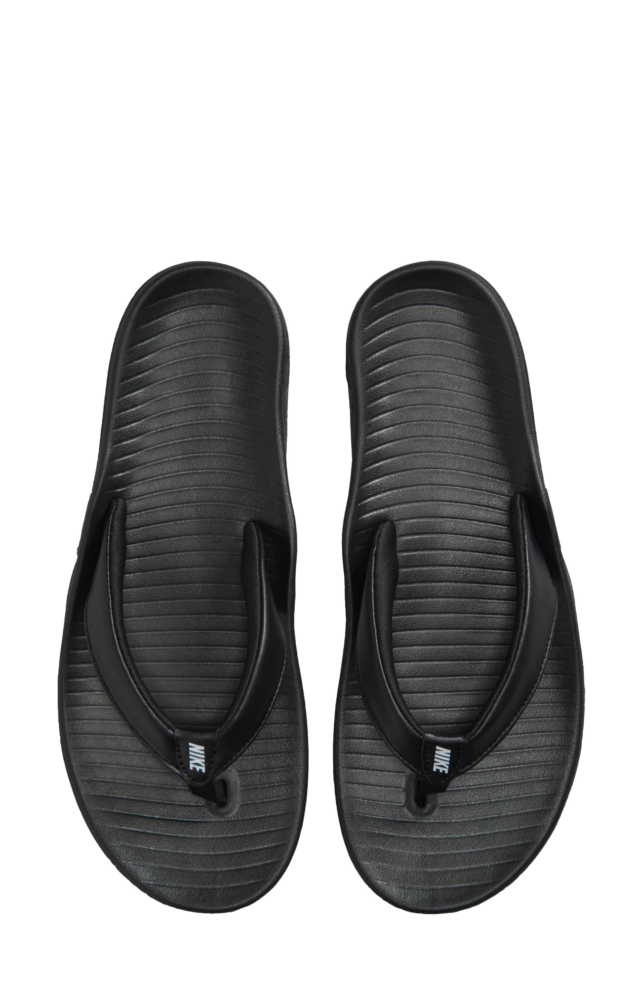 Marina Flip Flop, Alternate, color, 001 BLACK/WHITE