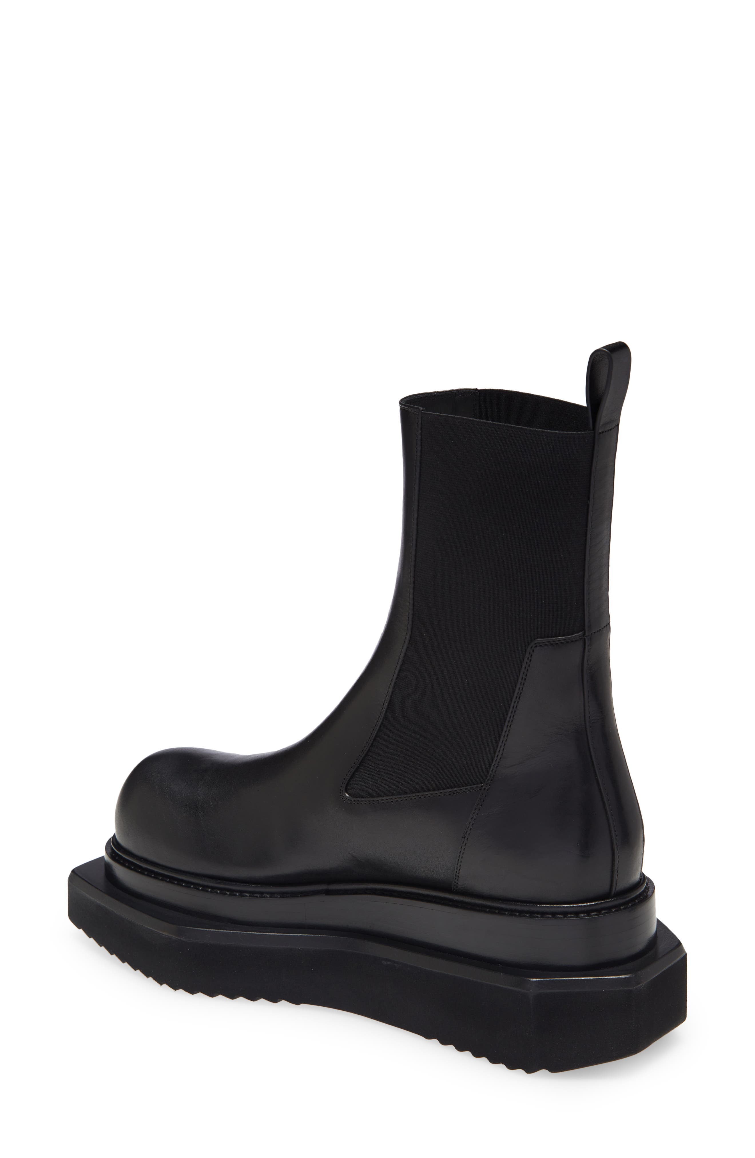 Rick Owens Beatle Turbo Cyclops Chelsea Boot, Alternate, color, 