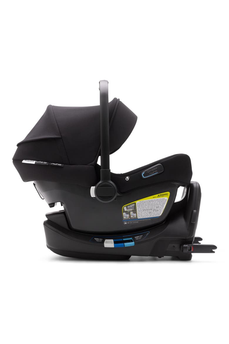 Donkey 5 Mono Stroller with Bassinet & Turtle Air by Nuna Car Seat, Alternate, color, ALUMINUM/BLACK/BLACK