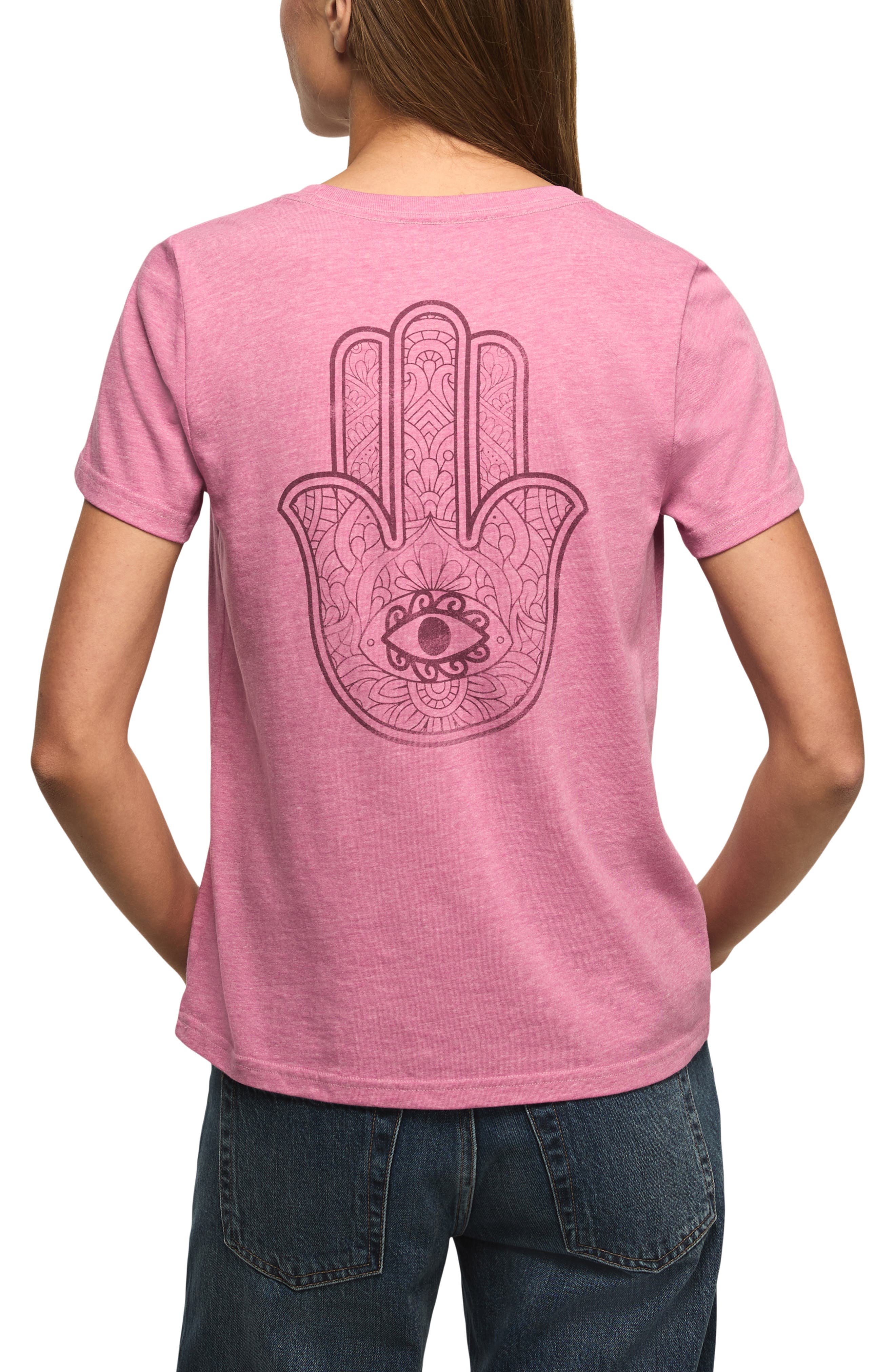 Hamsa Graphic T-Shirt - image 2