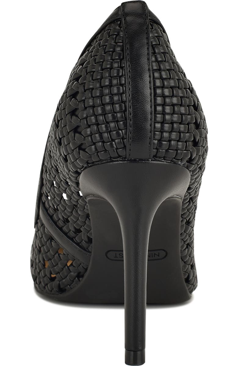 Nine West Elbeew Pointed Toe Pump, Alternate, color, Black