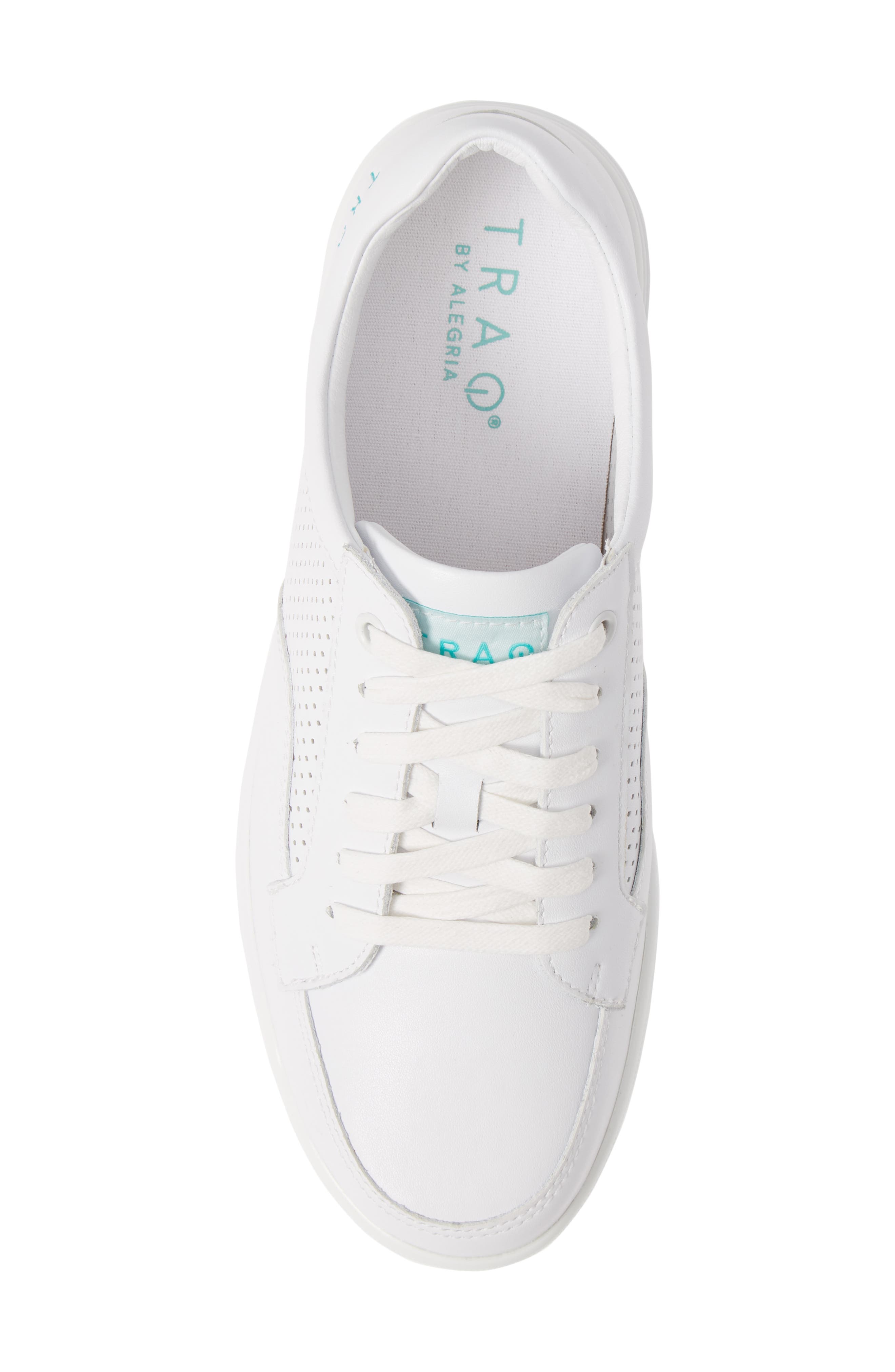 Baseq Low Top Sneaker, Alternate, color, WHITE LEATHER