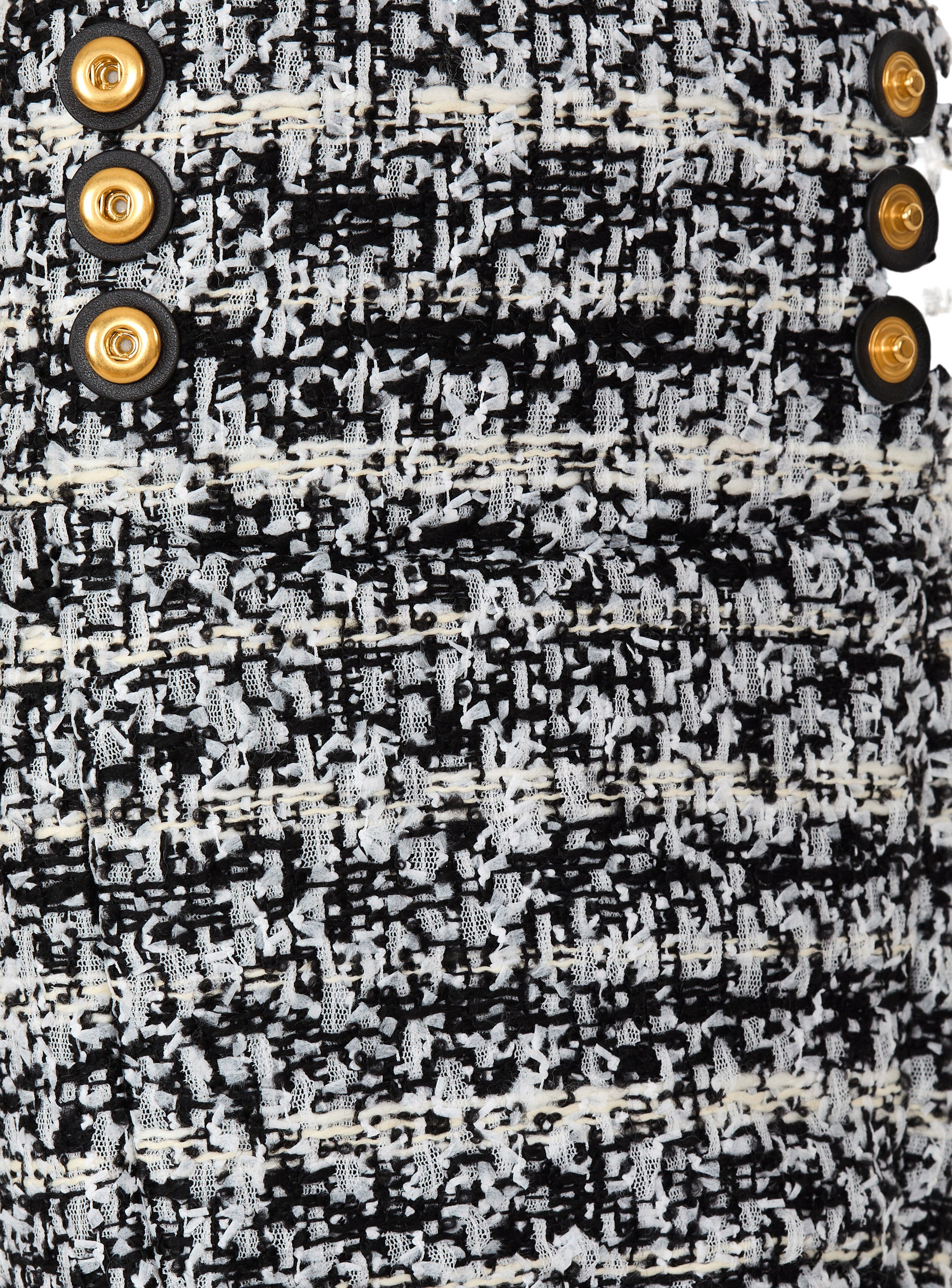 1945 Soft tweed tote bag, Alternate, color, black