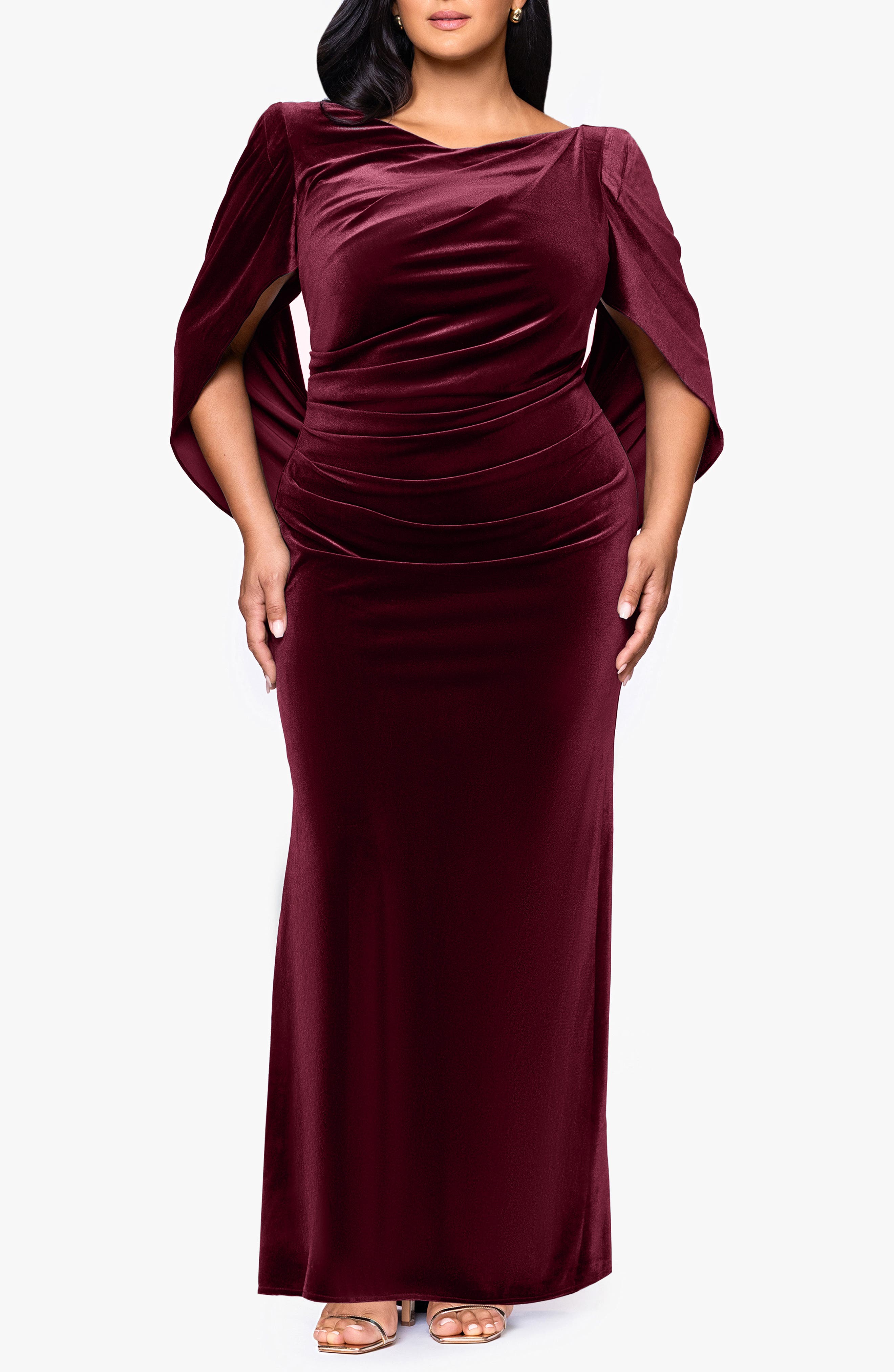 selected BURGUNDY