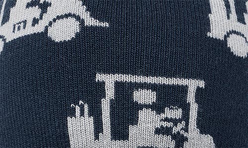 Travismathew Mapes Pompom Beanie In Total Eclipse