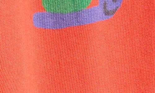 Bobo Choses Funny Snail Graphic Joggers In Red