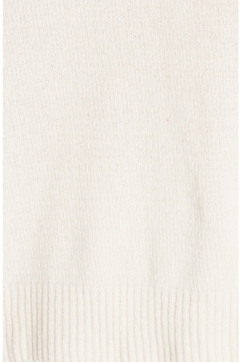 Organic Cotton Chenille Hoodie, Alternate, color, SOFT WHITE