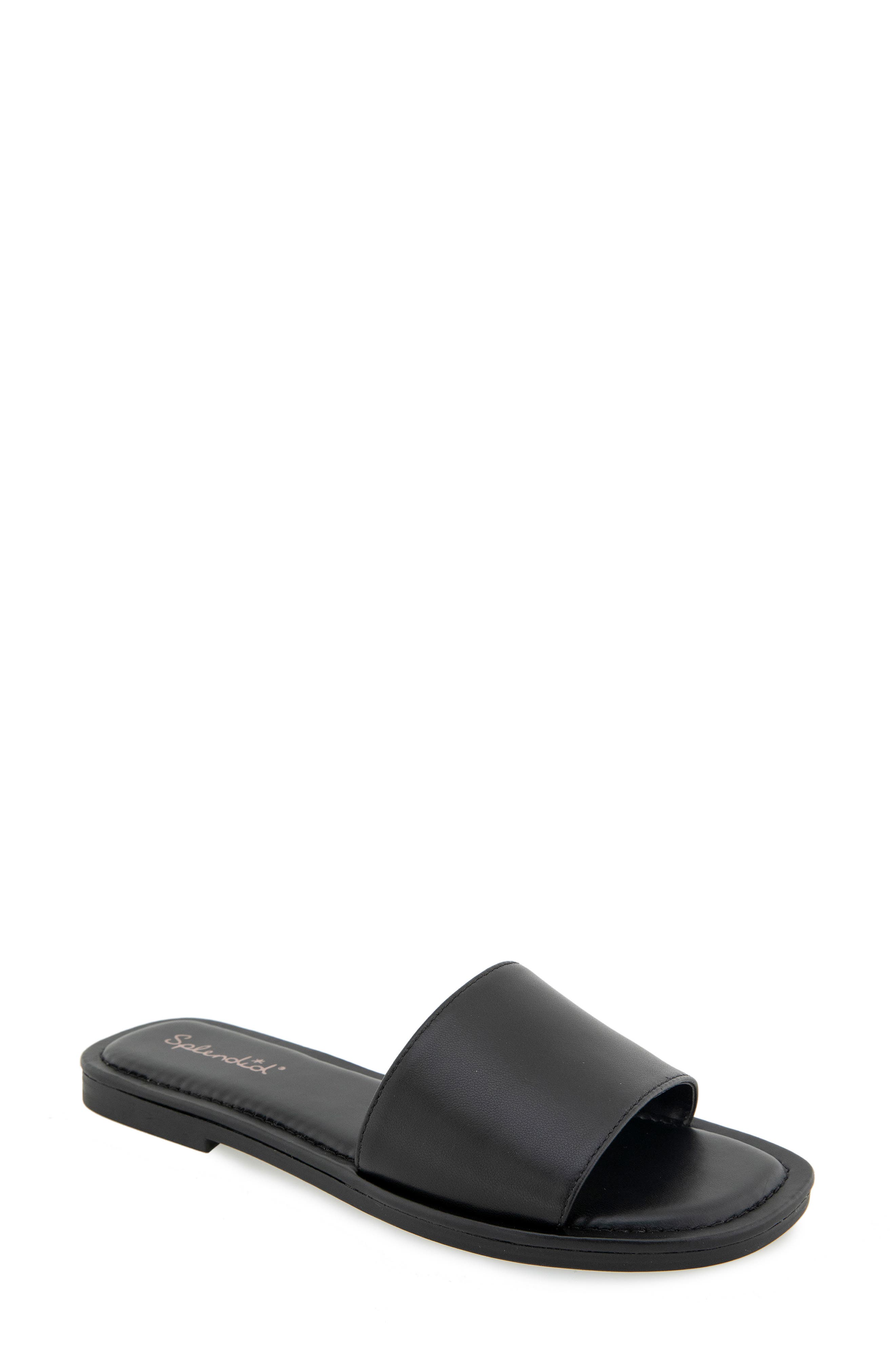 Splendid Dolly Slide Sandal, Main, color, Black
