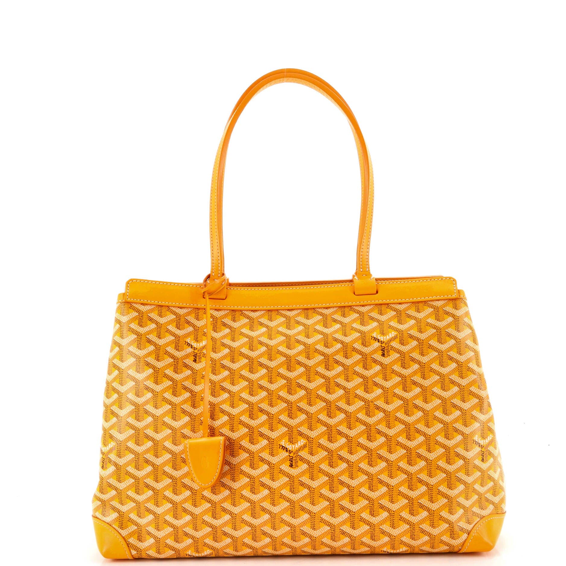 Bellechasse Bag Coated Canvas PM, Main, color, Yellow