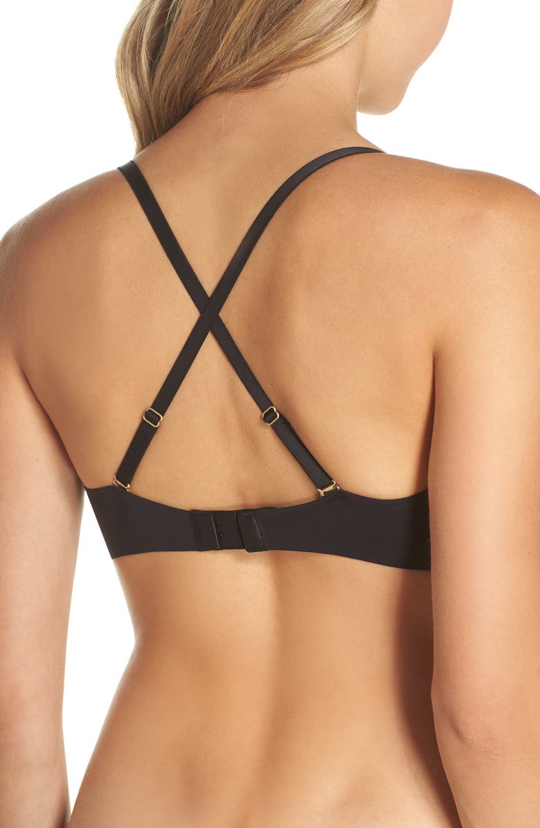 Madewell Marta Mesh Trim Wireless T-Shirt Bra, Alternate, color, 